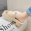 Dép đế xuồng nữ 5cm bánh mì răng cưa EVA giá tốt