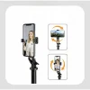 Gậy chụp ảnh Selfie 4 chân A14 1M8 điều khiển từ xa có đèn
